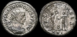 149 - Probus - RESTITVT ORBIS /B//XXI