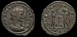185 - Probus - CLEMENTIA TEMP /A°// XXI