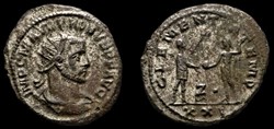 184 - Probus - CLEMENTIA TEMP /Z°// XXI