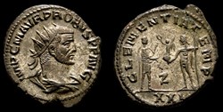 182 - Probus - CLEMENTIA TEMP /Z// XXI