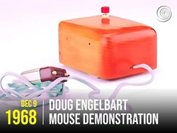 Dec. 9, 1968 - Doug Engelbart mouse demonstration | Ever.li
