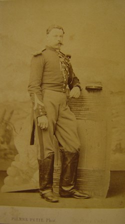 Brigadier de Gendarmerie à cheval 1870