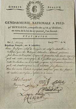 32ème Division composée des 33ème et 35ème Divisions