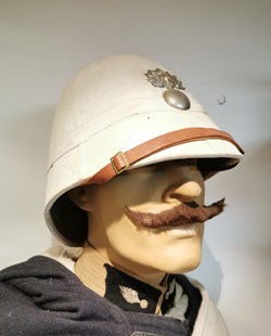 Casque Gendarme colonial modèle ....