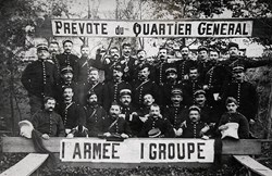Guerre 14/19 - Prévôté 1ère Armée 2ème Groupe