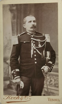 Capitaine de Gendarmerie vers 1880, Troisième République