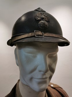 Casque Gendarme Prévôt guerre 1914-18