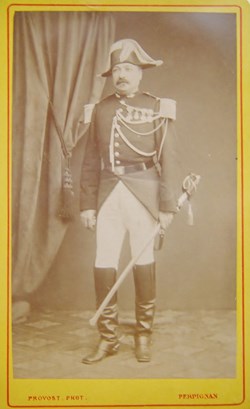 Capitaine de Gendarmerie vers 1880, Troisième République