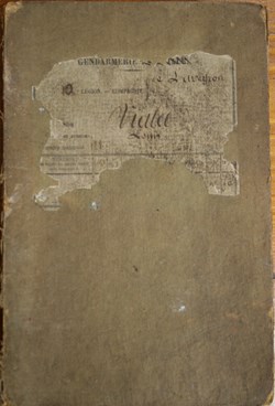 Livret 1863 Gendarme Impérial  à cheval VIALA