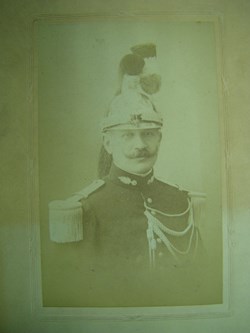 Capitaine de Gendarmerie à cheval vers 1900, Troisième République