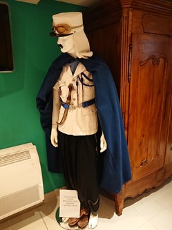 Mannequin Gendarme Garde Républicaine Nomade vers 1960