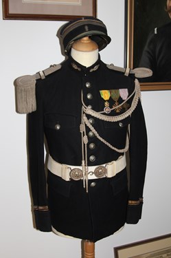 Mannequin Adjudant d'Etat-Major de Gendarmerie Départementale vers 1920