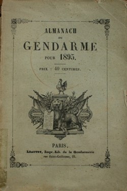 1895 Almanach du Gendarme pour 1895