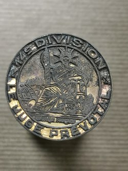 XXè siècle, Cachet du Juge Prévôtal de la 14è Division
