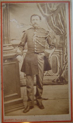 Maréchal des Logis de Gendarmerie National, vers 1880 Troisième République