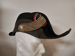 Bicorne de tenue de sortie Officier supérieur Second Empire