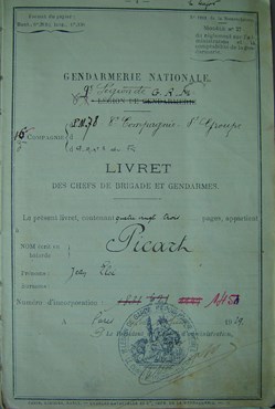 Livret 1929 Garde Républicain Mobile PICART