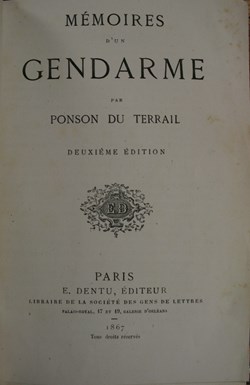 1867 Mémoires d'un Gendarme