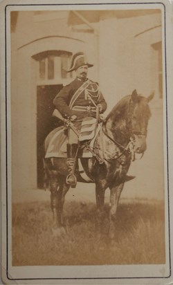Gendarmes National à cheval vers 1880