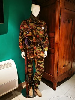 Mannequin Gendarme Commando de Chasse en Algérie 1958-1962