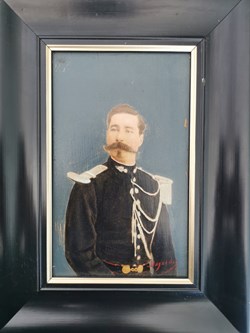 Lieutenant de gendarmerie fin XIXe