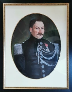 Capitaine de gendarmerie de la Monarchie de Juillet décoré de la Légion d'honneur