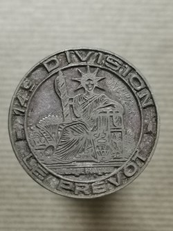 XXè siècle, Cachet du Prévôt de la 14è Division