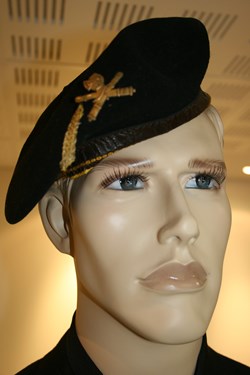 Béret Gendarme Compagnie de Chars guerre 1939-45