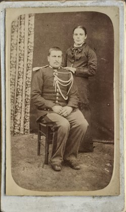 Gendarme à Pied vers 1872-1885