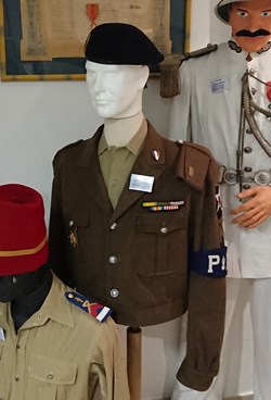Mannequin Gendarme Prévôt guerre de Corée 1950-1953