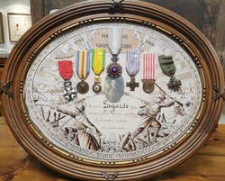 1918 Diplome commémoratif de la Grande Guerre