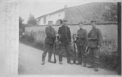 Gendarme prisonnier de guerre des Allemands