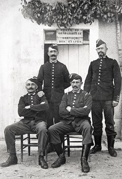 Guerre 14/19 - Prévôté Service des Etapes