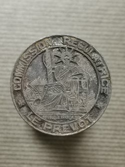 XXè siècle, Cachet de la Commission Régulatrice - Le Prévôt
