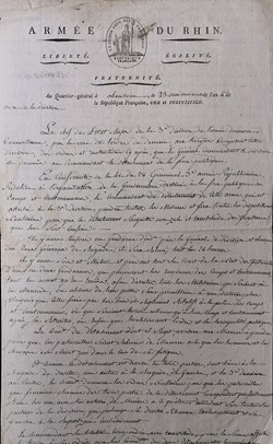 Armée du Rhin le 15 octobre 1795 doc3