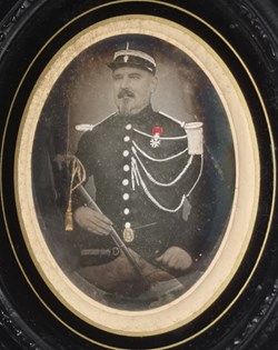 1855, Lieutenant de Gendarmerie Impériale, Second Empire, à Toulon