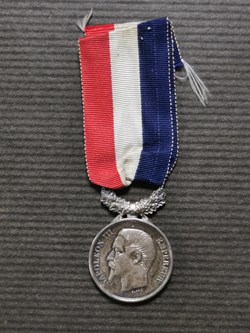 1854 Médaille d’Honneur pour Acte de Courage et de Dévouement
