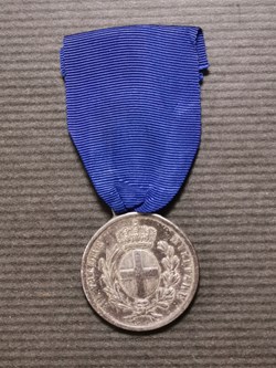 1856 Médaille de la Valeur Militaire Sarde de l'Expédition d'Orient