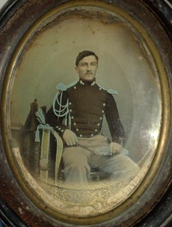 1854, Gendarme du Régiment de Gendarmerie à pied de la Garde Impériale
