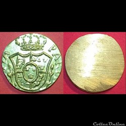 Poids monétaire de la Doppia de Parme Italie 1785-1802