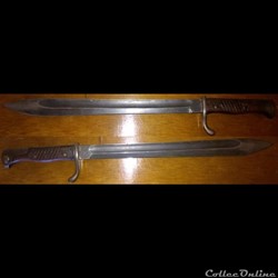 BAÏONNETTE MAUSER, modèle 1898/1905, Première Guerre Mondiale