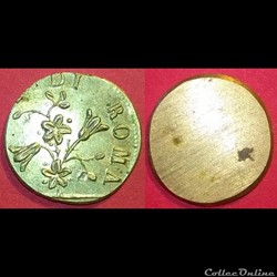 Poids pour la doppia de Rome de Pie VI à Grégoire XVI