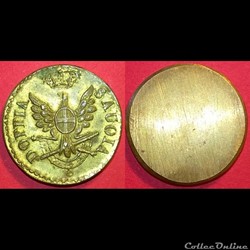 Poids monétaire de la doppia neuve de 12 lires vers 1786-1798 Savoie