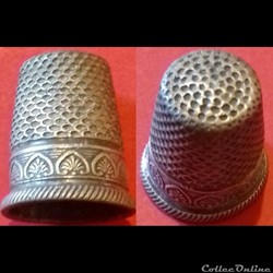Dé à coudre en aluminium