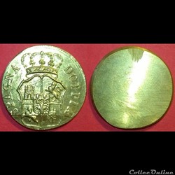 poids monétaire pour 2 écus Espagne
