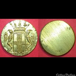Poids monétaire de la pièce de 12 lires 1792-1793 Gênes