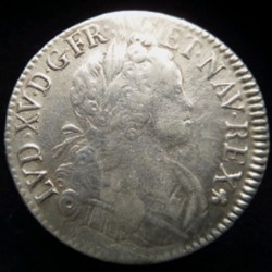 Ecu de Navarre Louis XV Paris 1718