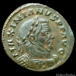 Follis de Maximien Hercule pour Trèves
