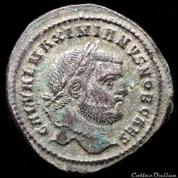 Follis de Galère Maximien césar pour Cyzique