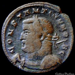 Follis de Constance Chlore césar pour Londres